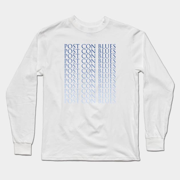 post con blues Long Sleeve T-Shirt by thehollowpoint